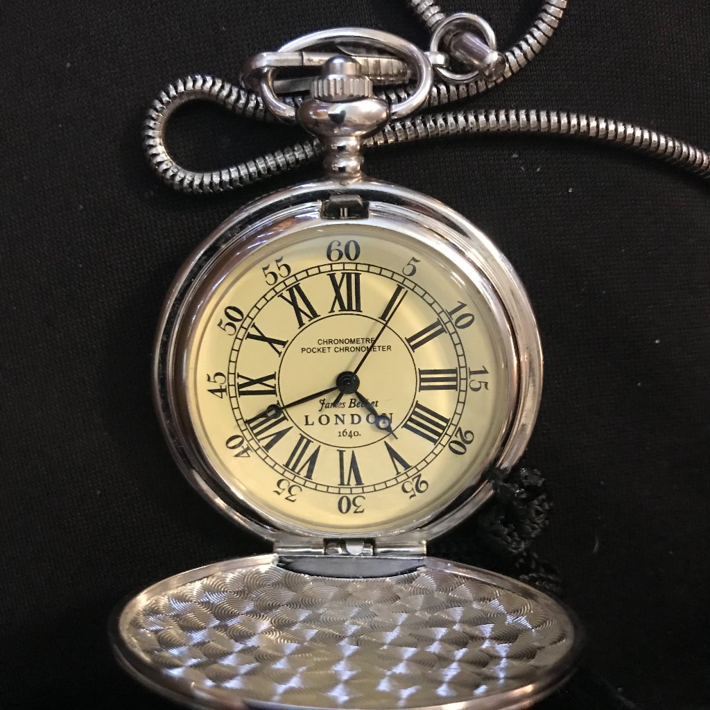 London Pocket Chronometer 1640 Rare Vintage
